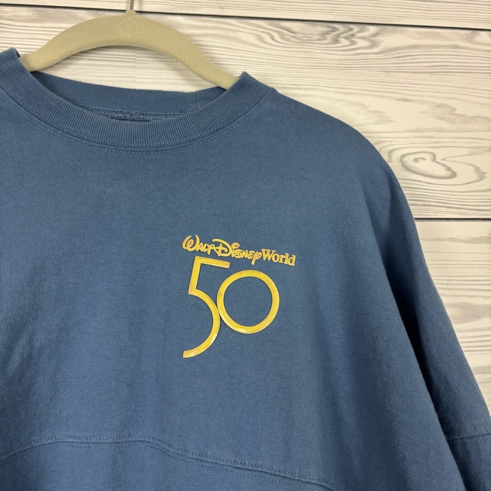 Walt Disney World 50th Anniversary Spirit Jersey Long Sleeve Size XS - Picture 4 of 13